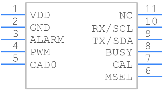 CDM7162-C00 - Figaro - PCB symbol