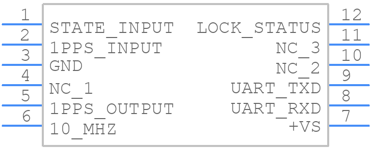 IQCM-160 - IQD - PCB symbol