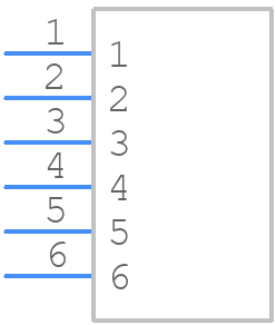 STB1001H-3.81-6 - Summit Electronics - PCB symbol