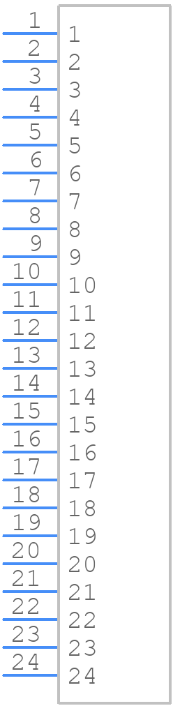 STB1001V-5.08-24 - Summit Electronics - PCB symbol