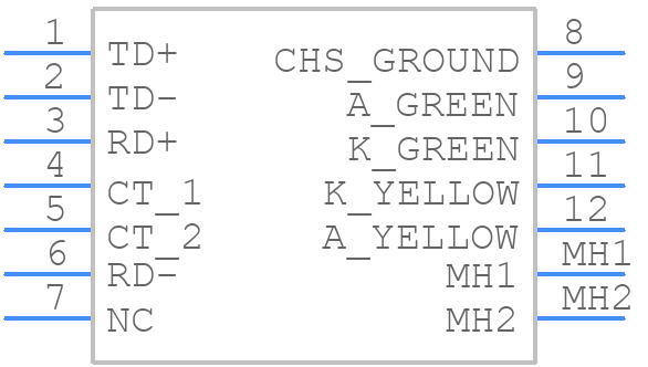 SRJ110001THD008M - Summit Electronics - PCB symbol