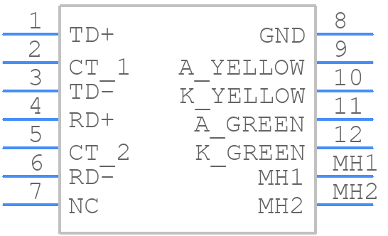 SRJ110001THD009M - Summit Electronics - PCB symbol