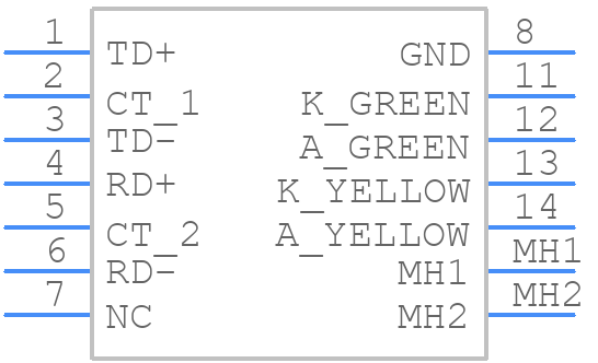 SRJ110001THU002M - Summit Electronics - PCB symbol