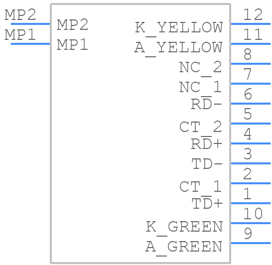 SRJ110001SHU055M - Summit Electronics - PCB symbol