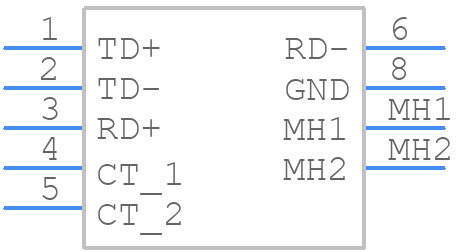 SRJ110001THD014M - Summit Electronics - PCB symbol