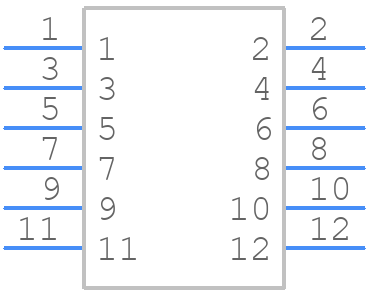 SPH2000BSMT-1,27-12 - Summit Electronics - PCB symbol