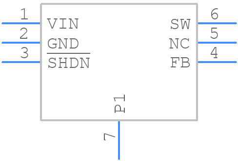FAN5336UMPX - onsemi - PCB symbol
