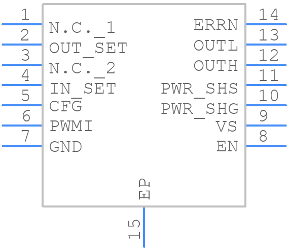 TLD1114-1EP - Infineon - PCB symbol
