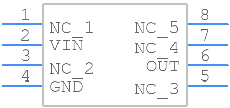RS3112-1.25XK - RUNIC - PCB symbol