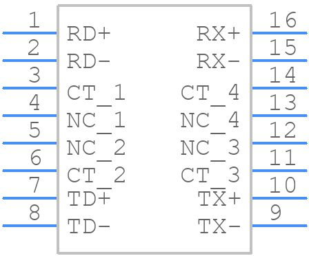 NS0013LF - BOTHAND - PCB symbol