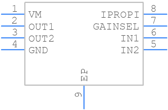 DRV8213DSGR - Texas Instruments - PCB symbol