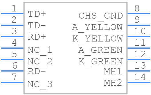 HR915340A - Hanrun Electronics - PCB symbol