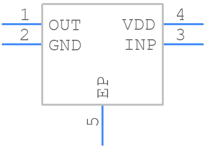 MIC842HYMT-TR - Microchip - PCB symbol