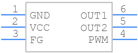 MP9517GJS-P - Monolithic Power Systems (MPS) - PCB symbol