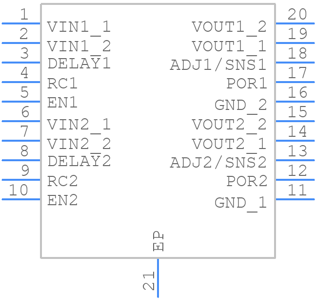 MIC68220YML-TR - Microchip - PCB symbol