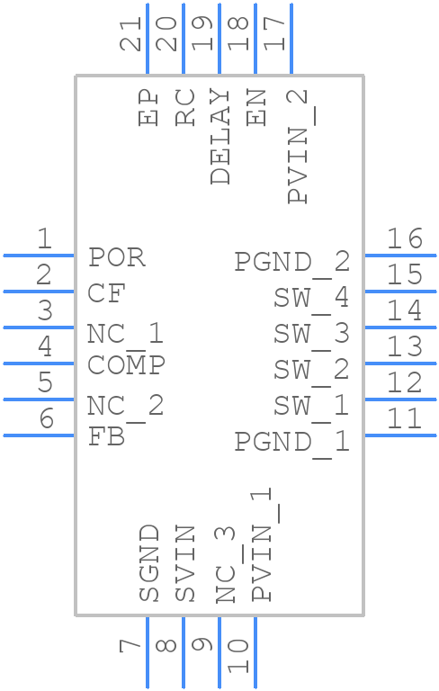 MIC22400YML-TR - Microchip - PCB symbol