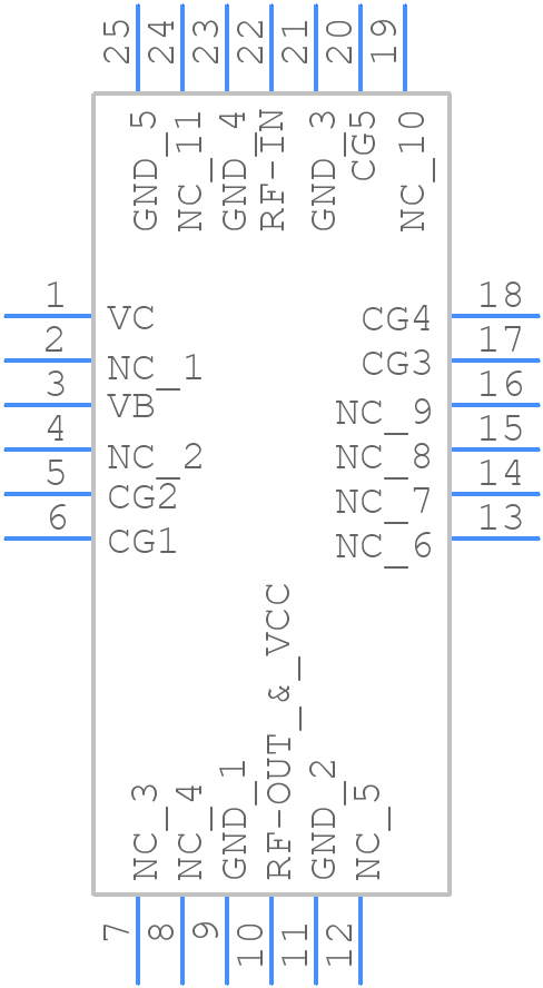 LVA-273PN+ - Mini-Circuits - PCB symbol
