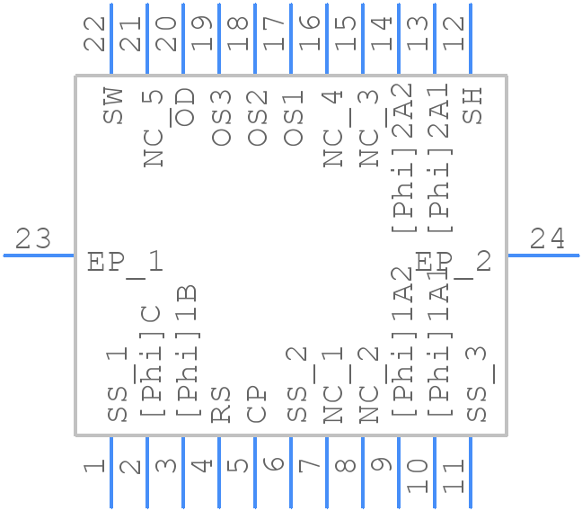 TCD2918BFG - Toshiba - PCB symbol