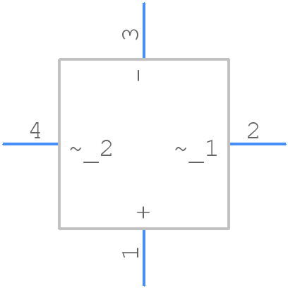 RC203 - Rectron - PCB symbol