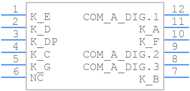 FYT-5631BUHR-21 - Foryard - PCB symbol