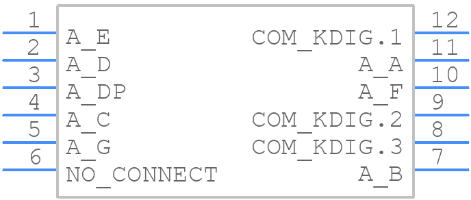 FYT-5631AUHR-21 - Foryard - PCB symbol