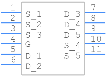 IQE004NE1LM7ATMA1 - Infineon - PCB symbol