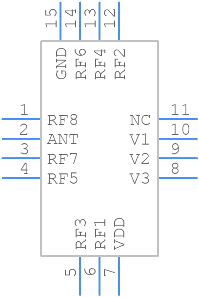 MXD8680 - Maxscend - PCB symbol