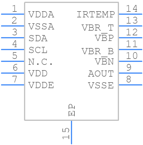 ZSC31150GEG2-V - Renesas Electronics - PCB symbol