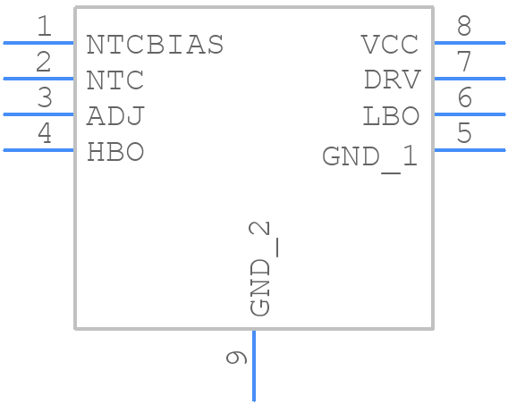 LTC4070EMS8E#TRPBF - Analog Devices - PCB symbol
