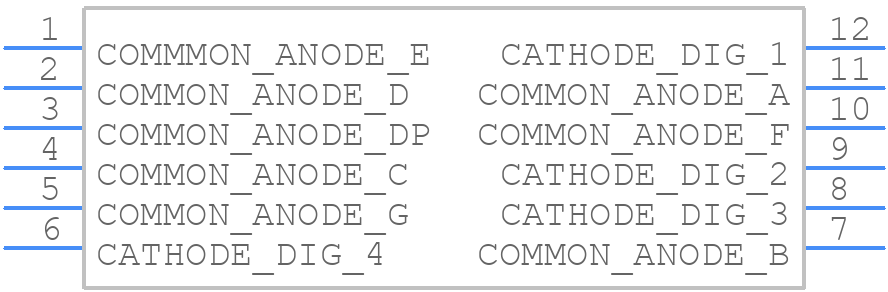 LFD036AUE-101C - WENRUN - PCB symbol