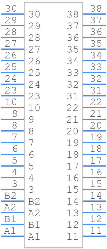 1534531-1 - TE Connectivity - PCB symbol