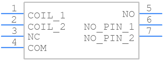 V23072C1061A303 - TE Connectivity - PCB symbol