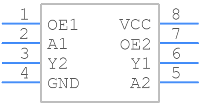NC7WZ126 - onsemi - PCB symbol