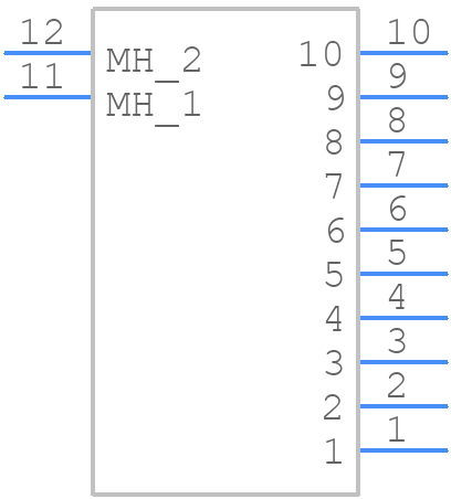 1-178318-2 - TE Connectivity - PCB symbol