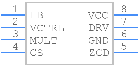 NCL2801CDADR2G - onsemi - PCB symbol
