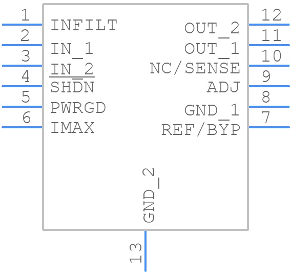 LT3066IDE#PBF - Analog Devices - PCB symbol