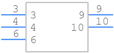 CSV-RM10-1S-5P - Yageo Group - PCB symbol