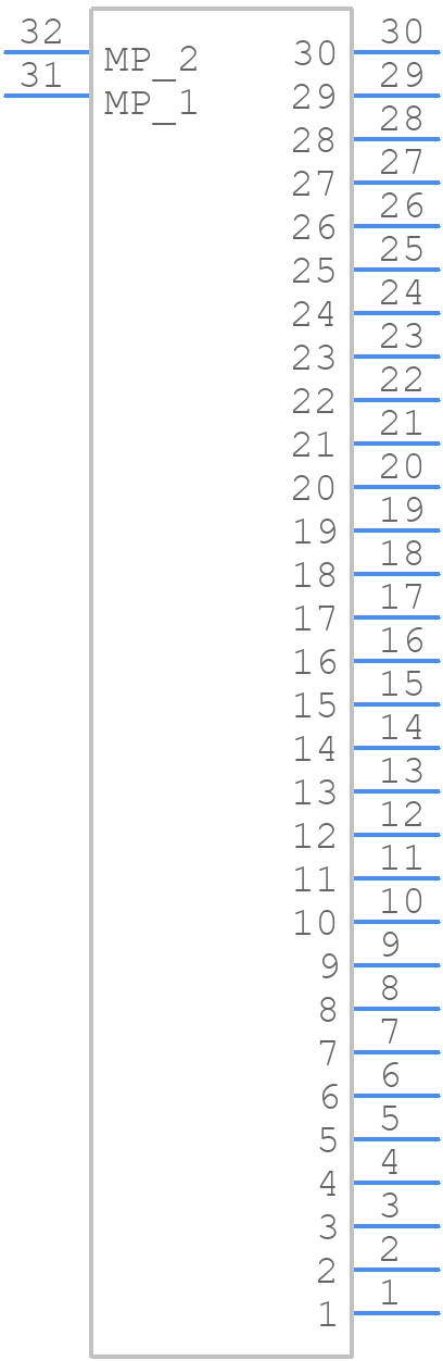 3-1734839-0 - TE Connectivity - PCB symbol