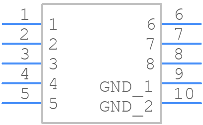 43202-8924 - Molex - PCB symbol
