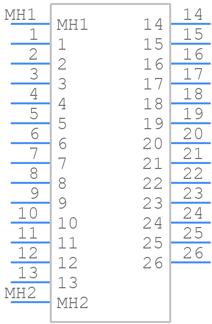 6473711-1 - TE Connectivity - PCB symbol