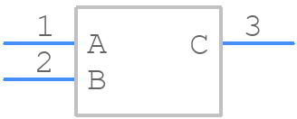 CB10LV103M - TE Connectivity - PCB symbol