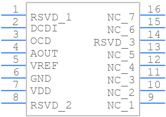TLE4973AE35D5S0001XUMA1 - Infineon - PCB symbol