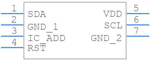 HTU31DRH/TICDIGITALR1500 - TE Connectivity - PCB symbol
