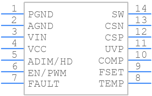TPS922052DYYR - Texas Instruments - PCB symbol