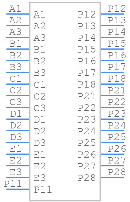 46562-9321 - Molex - PCB symbol