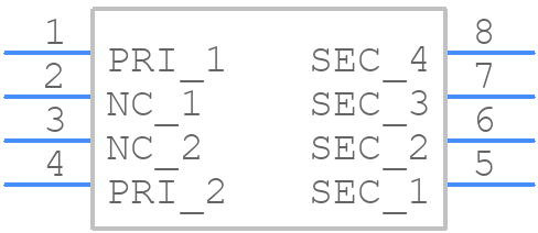 PH9400.111ANLT - Yageo Group - PCB symbol