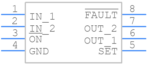 MAX893LESA+T - Analog Devices - PCB symbol