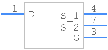 FDME910PZT - onsemi - PCB symbol