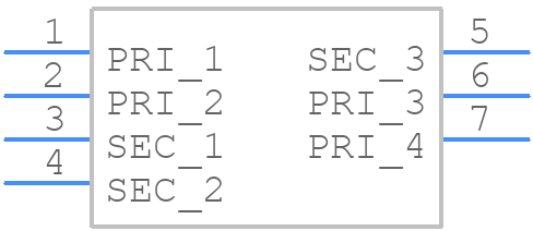 PE-64519NL - Yageo Group - PCB symbol