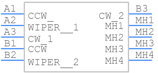 PS30-21MB3BR100K - TT Electronics - PCB symbol
